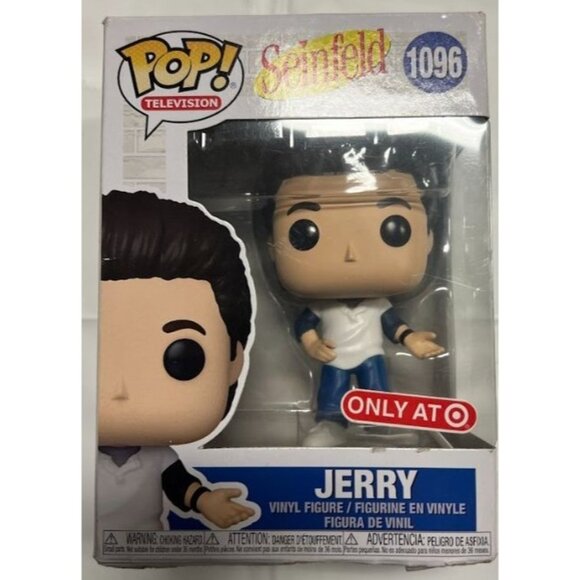 Funko POP! Seinfeld Jerry in Softball Jersey Pop! Vinyl Collectible Toy Figure - Picture 2 of 4